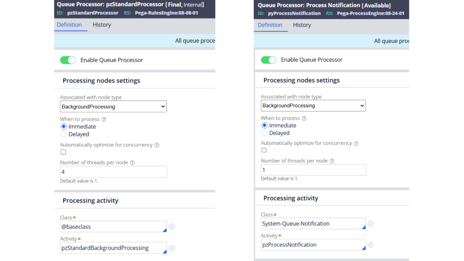 Standard Queue Processing Vs Dedicated Queue Processing in Pega ...