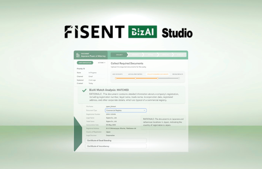 Fisent BizAI Studio: Bringing Content Automation to Pega Workflows